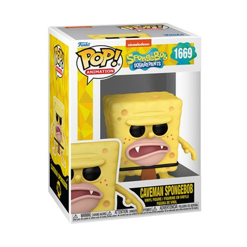 Funko Animation SpongeBob SquarePants 25th Anniversary Caveman SpongeBob Funko Pop! Vinyl Figure