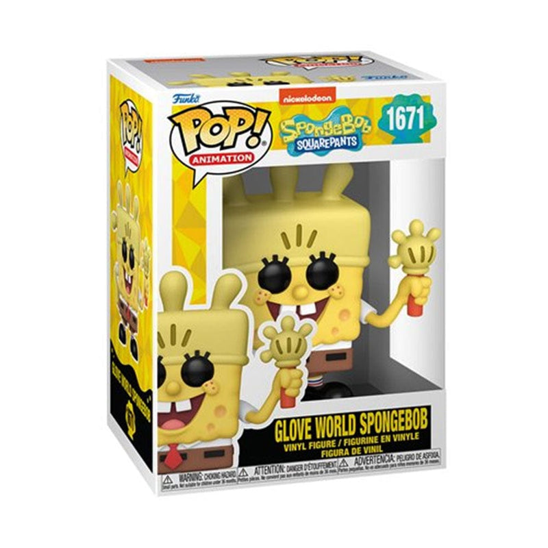 Funko Animation SpongeBob SquarePants 25th Anniversary Glove World SpongeBob Funko Pop! Vinyl Figure