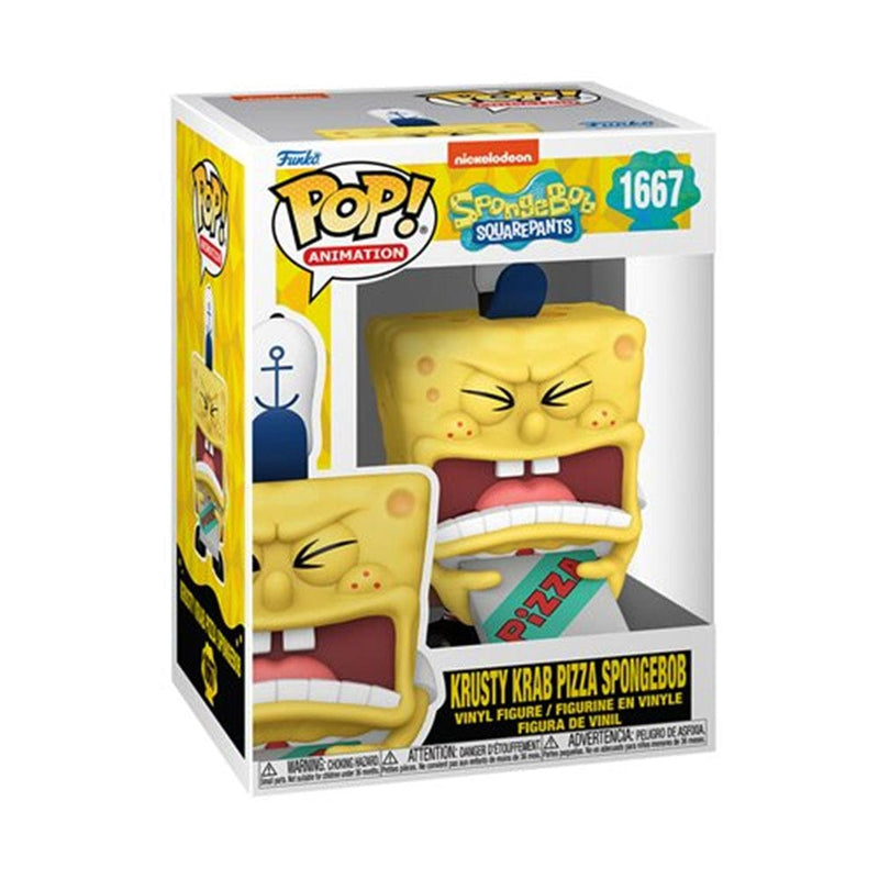 Funko Animation SpongeBob SquarePants 25th Anniversary Krusty Krab Pizza SpongeBob Funko Pop! Vinyl Figure