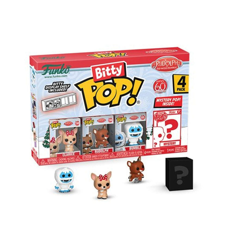 Funko Bitty Pop Rudolph the Red-Nosed Reindeer Clarice Funko Bitty Pop! Mini-Figure 4-Pack 81123 889698811231