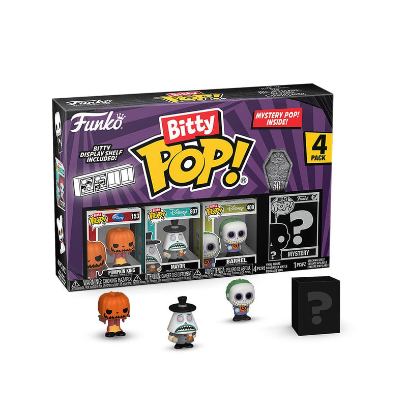 Funko Bitty Pop The Nightmare Before Christmas Pumpkin King 4PK