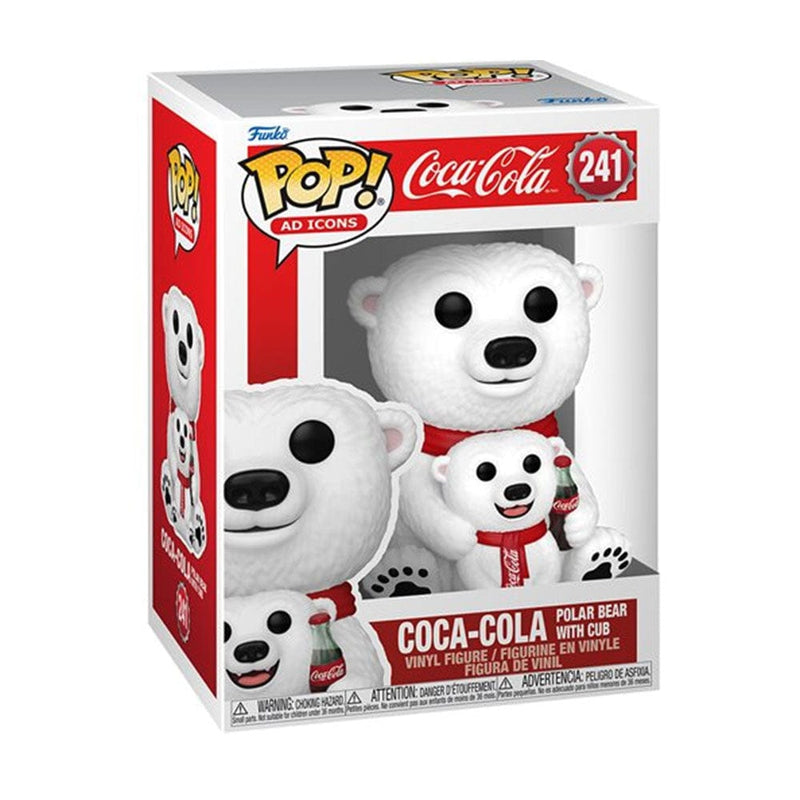 Funko Pop Ad Icons Coca-Cola Polar Bear with Cub Funko Pop! Vinyl Figure