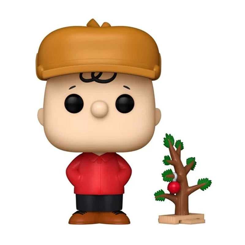 Funko Pop Animation A Charlie Brown Christmas Charlie Brown with Tree Funko Pop! Vinyl Figure