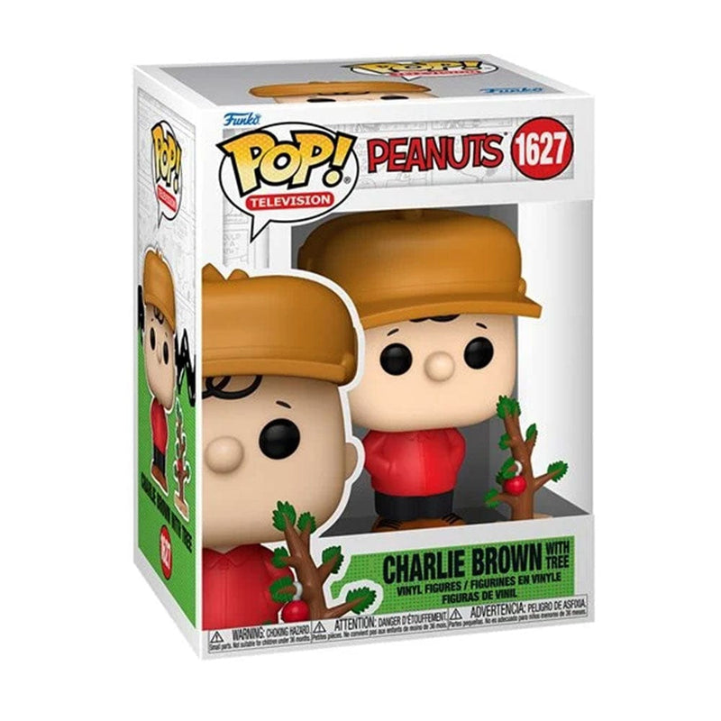 Funko Pop Animation A Charlie Brown Christmas Charlie Brown with Tree Funko Pop! Vinyl Figure