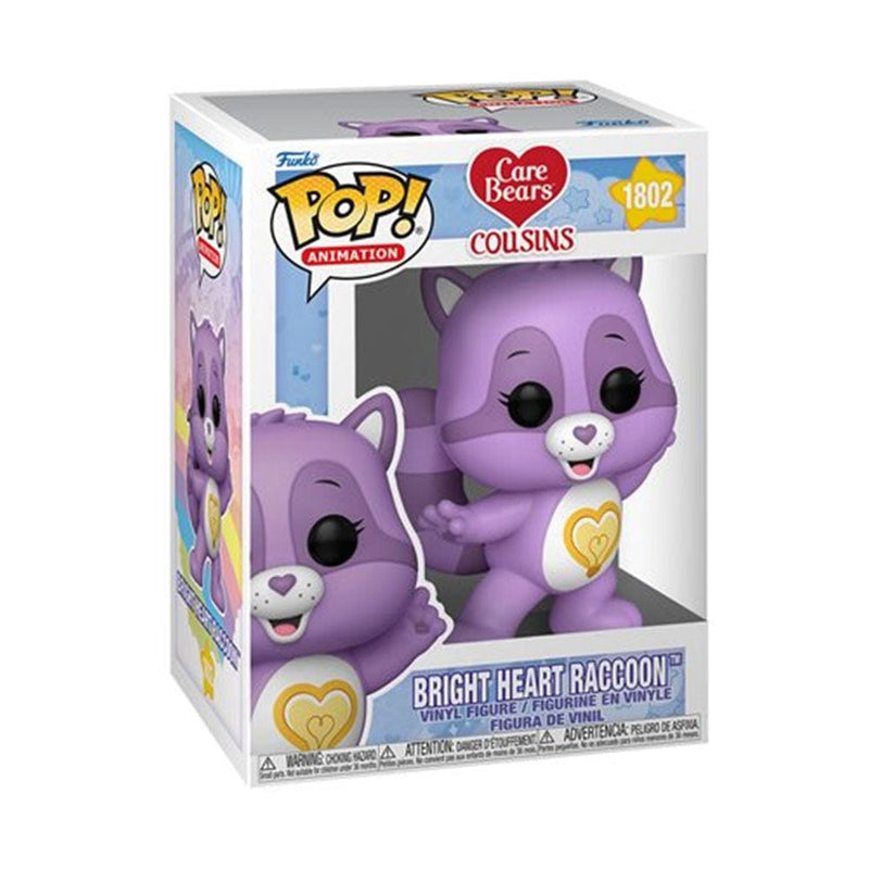 Funko Pop Animation Care Bear Cousins Bright Heart Raccoon Funko Pop! Vinyl Figure