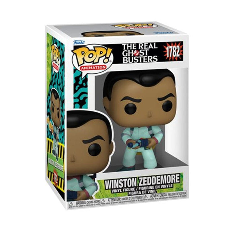 Funko Pop Animation The Real Ghostbusters Winston Zeddemore Funko Pop! Vinyl Figure