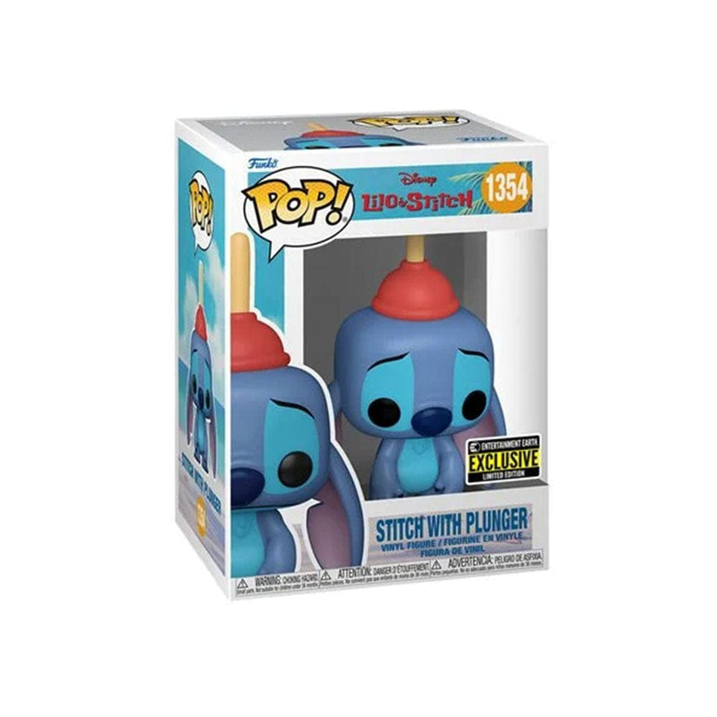 Funko Pop! Lilo and Stitch Stitch with Plunger (Entertainment Exclusive)