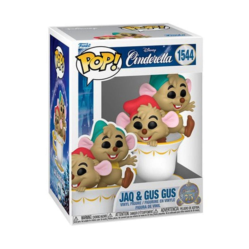 Funko Pop Disney Cinderella 75th Anniversary Jaq & Gus Gus in Teacup Funko Pop! Vinyl Figure