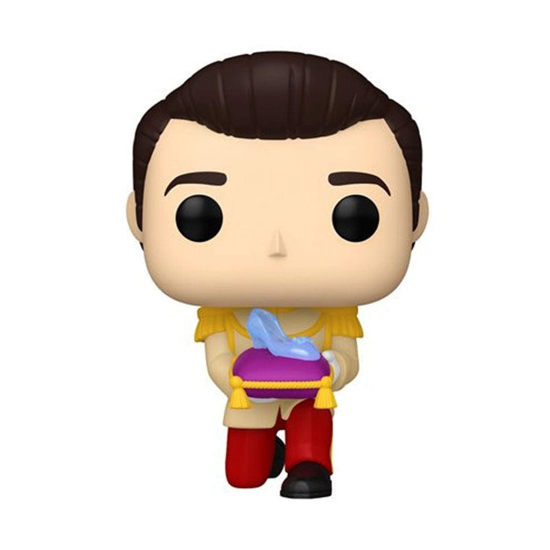 Funko Pop Disney Cinderella 75th Anniversary Prince Charming with Glass Slipper Funko Pop! Vinyl Figure