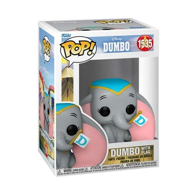 Funko Pop Disney Dumbo with Flag Funko Pop! Vinyl Figure