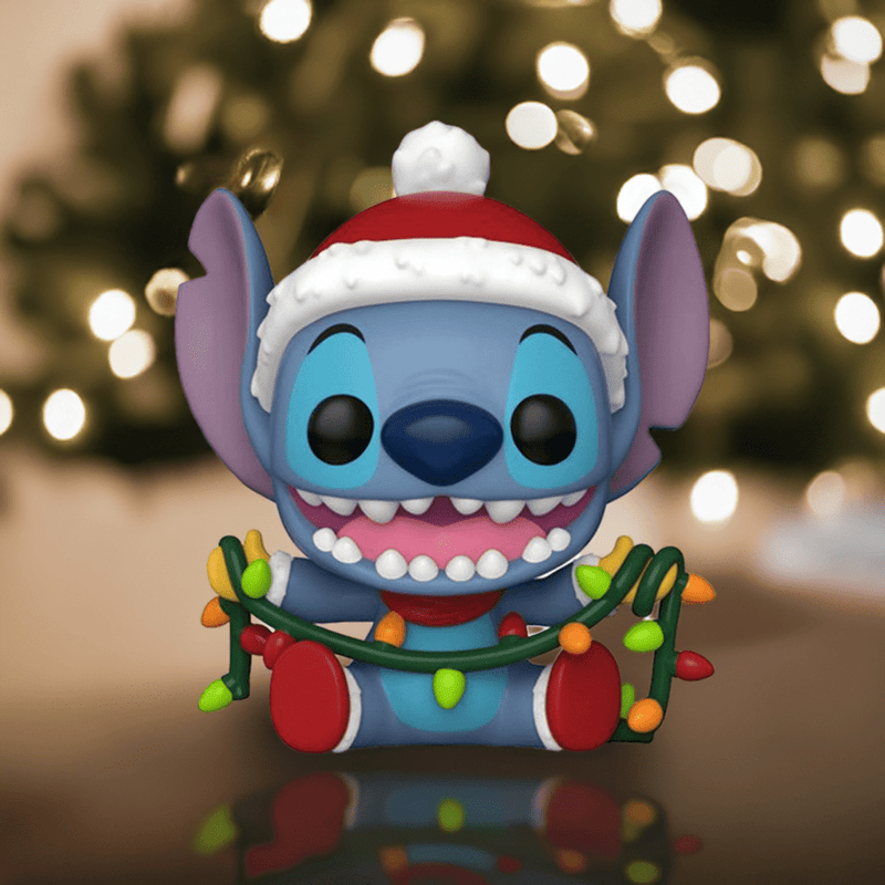 Funko Pop Disney Lilo & Stitch Holiday Stitch with Lights Funko Pop! Vinyl Figure