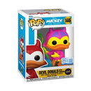 Funko Pop Disney Mickey and Friends Devil Donald with Pumpkin Blacklight Chase Funko Pop! Vinyl Figure
