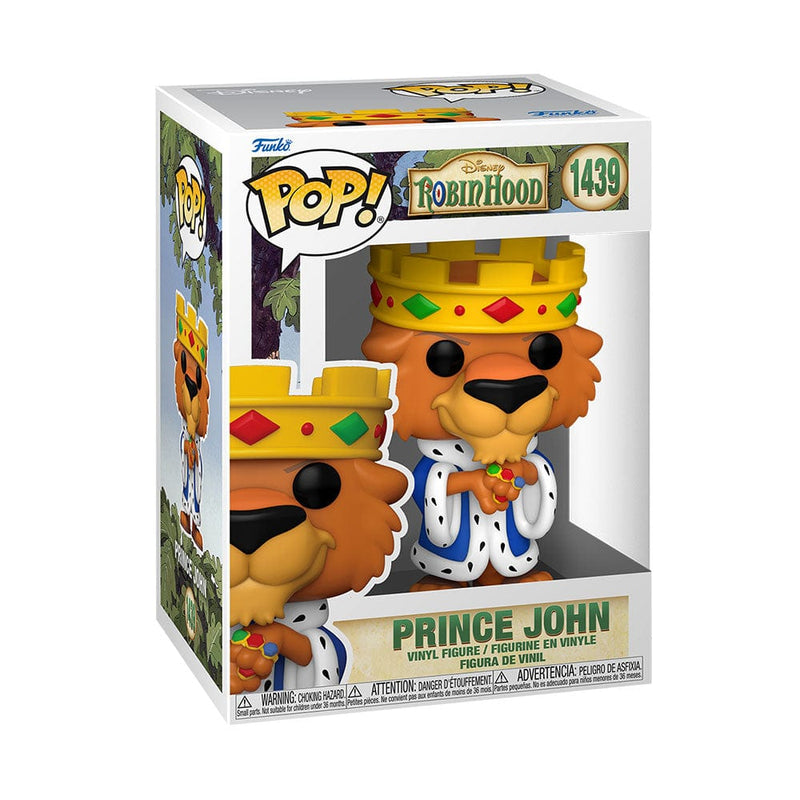 Funko Pop Disney Robin Hood Prince John 75913 889698759137