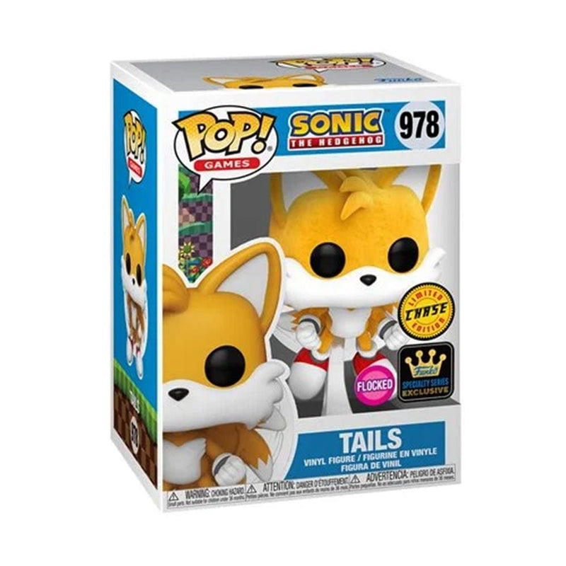 Funko Pop Games Sonic the Hedgehog Tails Flying Flocked Chase Funko Pop! Vinyl Figure