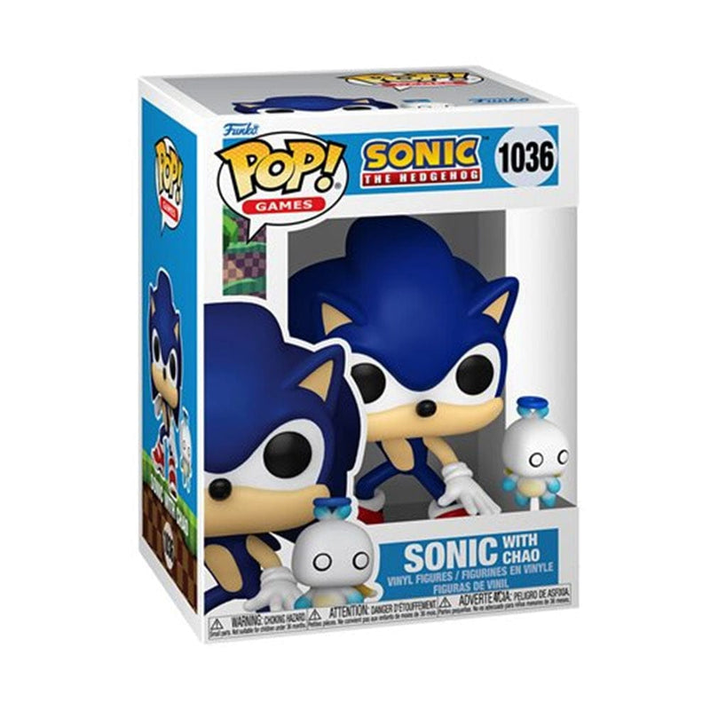 Funko Pop Games Sonic The Hedgehog with Chao Funko Pop! Vinyl Figure