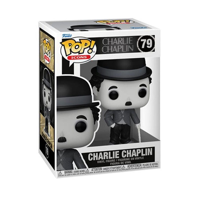 Funko Pop Icons Charlie Chaplin Funko Pop! Vinyl Figure