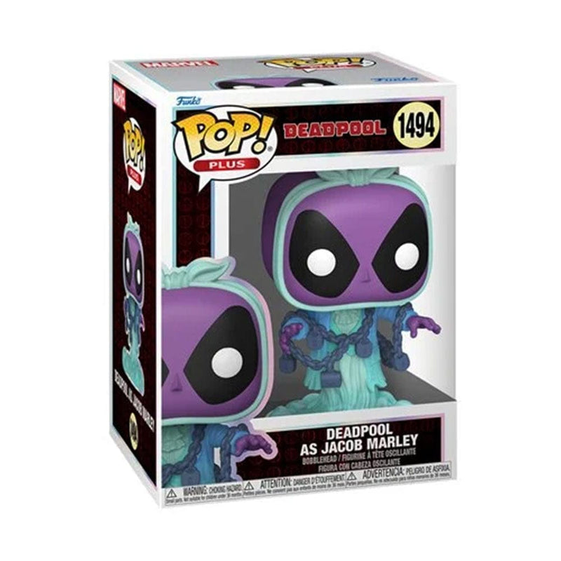 Funko Pop Marvel Deadpool as Jacob Marley Funko Pop! Vinyl Figure