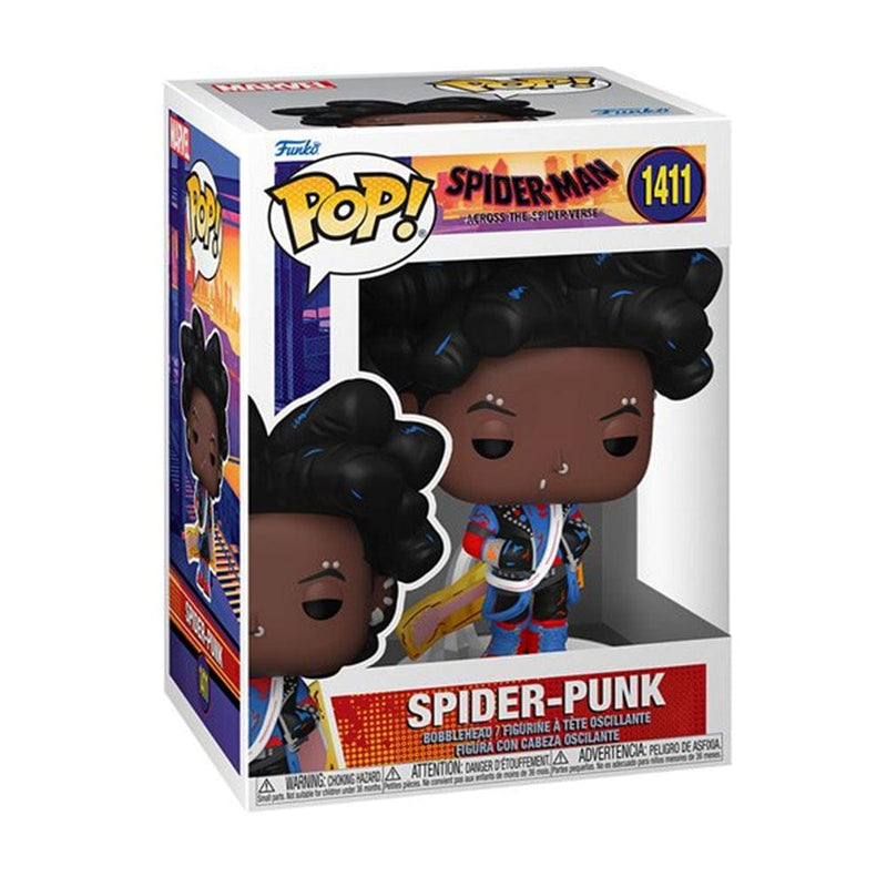 Funko Pop Marvel Spider-Man: Across The Spider-Verse Spider-Punk Unmasked Funko Pop! Vinyl Figure