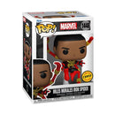 Funko Pop Marvel Spider-Man Comics Miles Morales Iron Spider Chase Funko Pop! Vinyl Figure