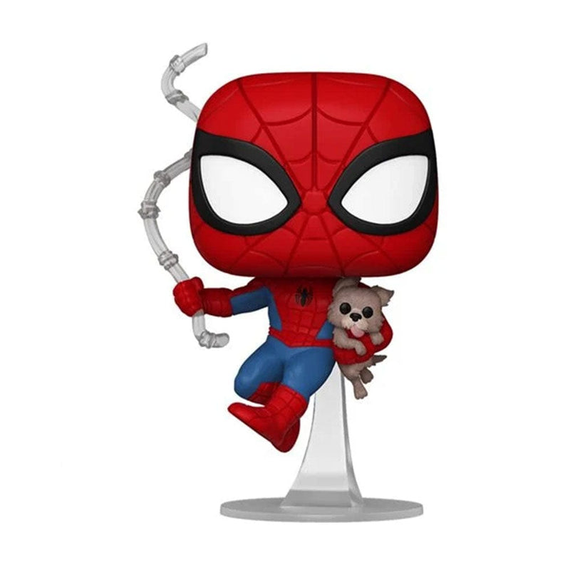 Funko Pop Marvel Spider-Man with Sandwich the Dog Funko Pop! Vinyl Figure