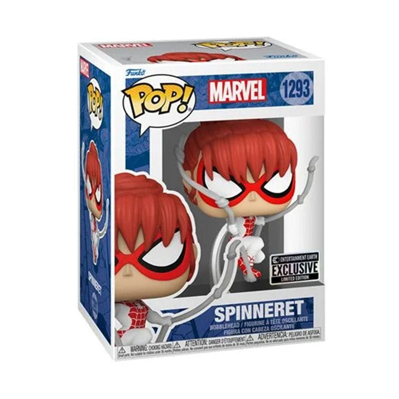 Funko Pop Marvel Spiderman Spinneret Entertainment Earth Exclusive 74527 889698745277