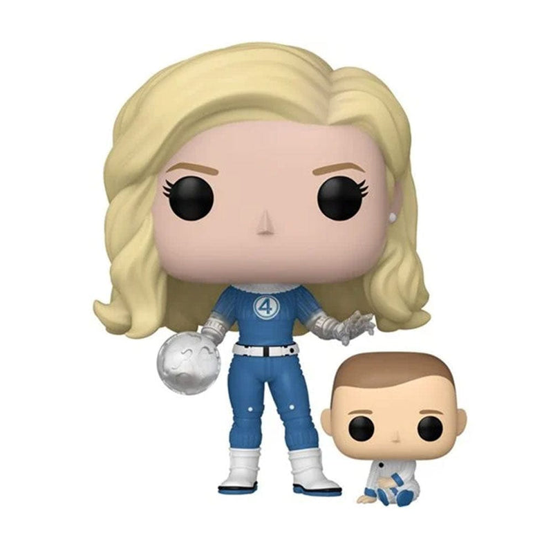 Funko Pop Marvel The Fantastic Four: First Steps Invisible Woman & Franklin Funko Pop! Vinyl Figure