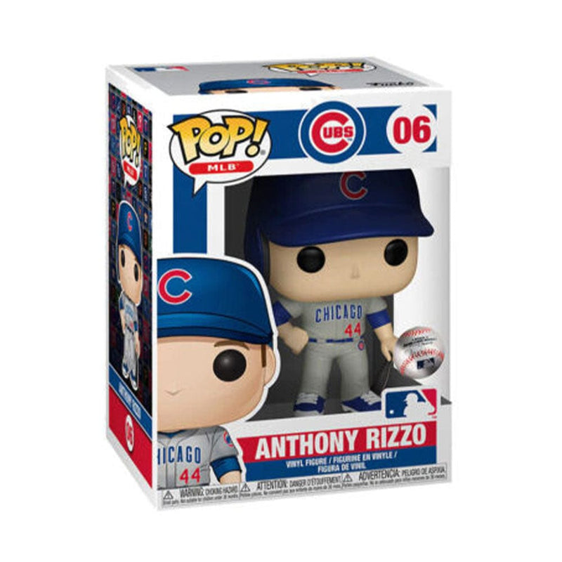 Funko Pop MLB MLB 2021 Cubs Anthony Rizzo Grey Jersey
