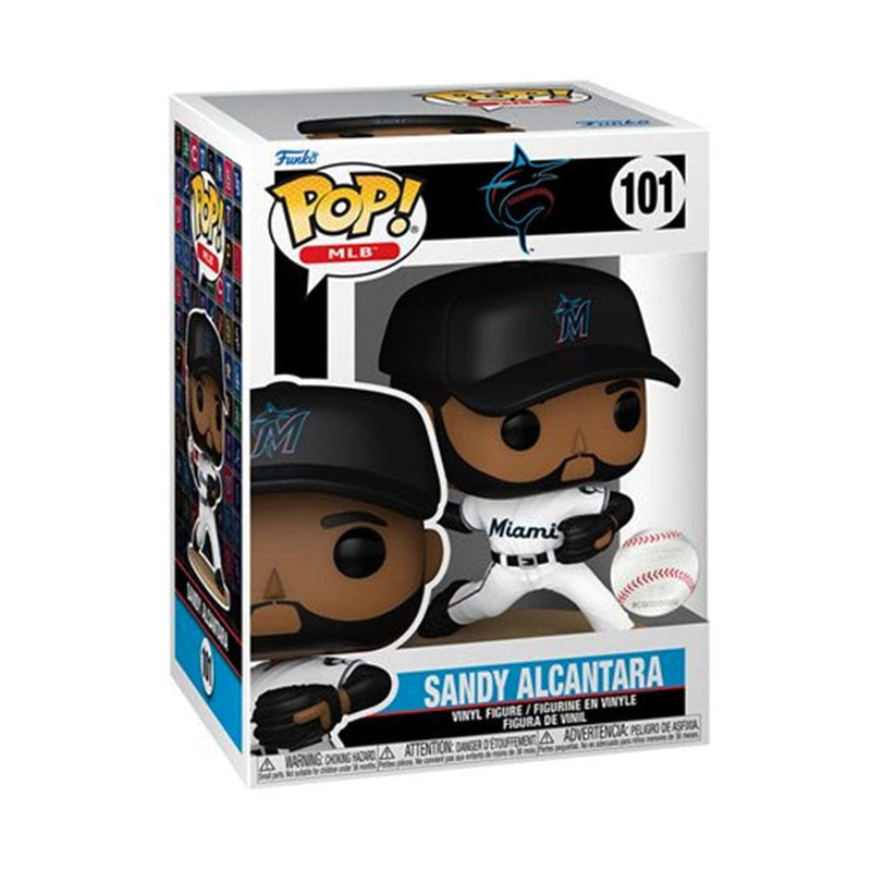 Funko Pop MLB MLB Miami Marlins Sandy Alcantara Funko Pop! Vinyl Figure