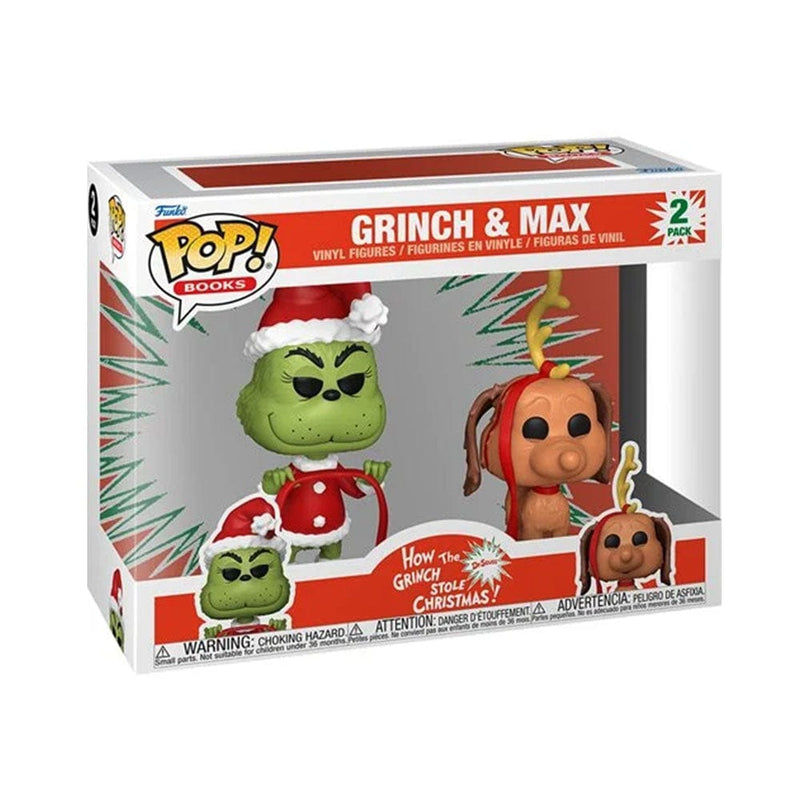 Funko Pop Movies How the Grinch Stole Christmas Grinch and Max Funko Pop! Vinyl Figure 2-Pack 72505 889698725057