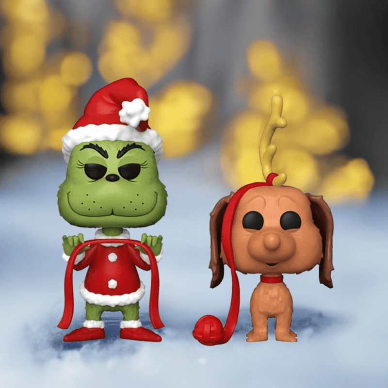 Funko Pop Movies How the Grinch Stole Christmas Grinch and Max Funko Pop! Vinyl Figure 2-Pack 72505 889698725057