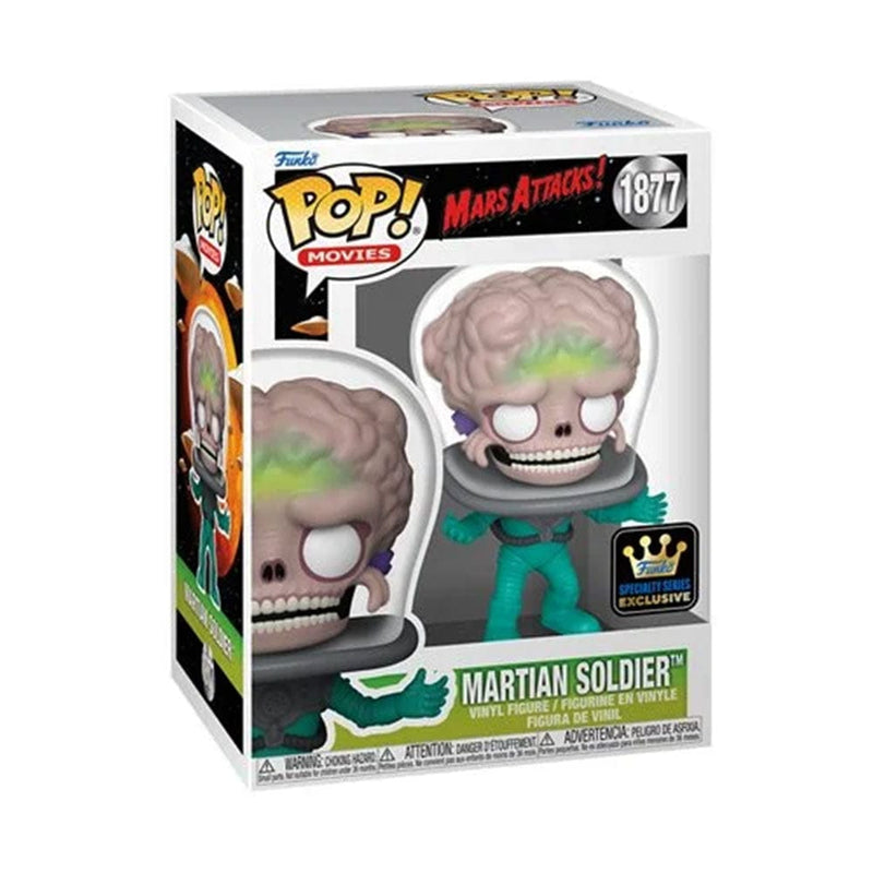 Funko Pop Movies Mars Attacks Martian Soldier Funko Pop! Vinyl Figure