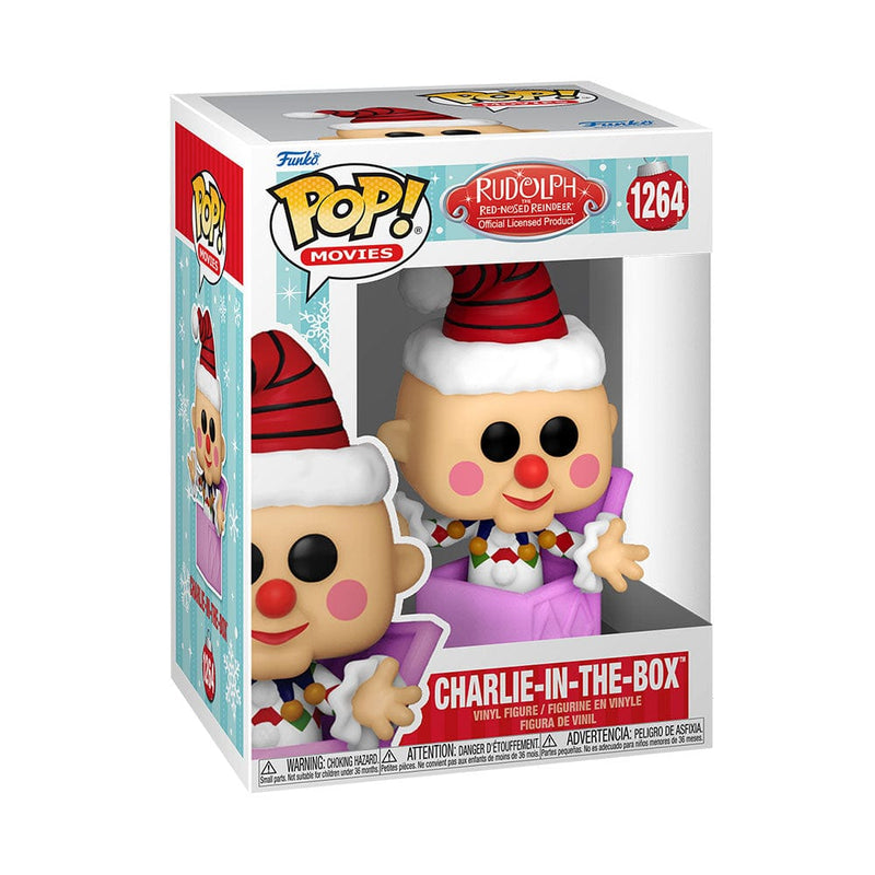 Funko Pop Movies Rudolph The Red Nose Reindeer Charlie In The Box 64341 889698643412