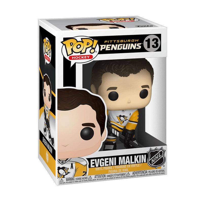 Funko Pop NHL NHL Pittsburgh Penguins Evgeni Malkin (Home Jersey) Funko Pop! Vinyl Figure