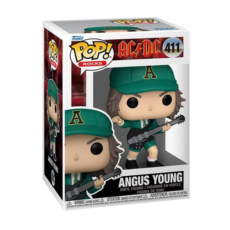 Funko Pop Rocks AC/DC Angus Young Green Outfit Funko Pop! Vinyl Figure