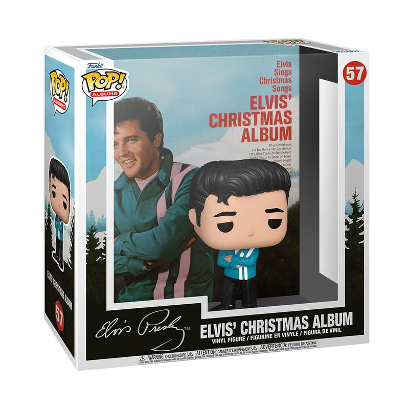 Funko Pop Rocks Albums Elvis Presley Christmas 65621 889698656214