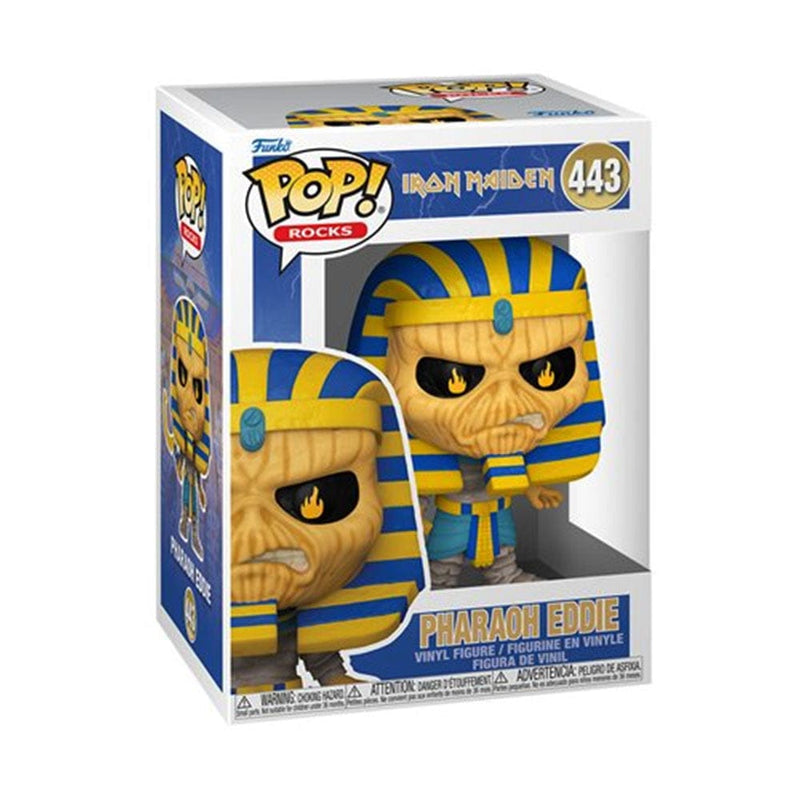 Funko Pop Rocks Iron Maiden 50th Anniversary Pharaoh Eddie Funko Pop! Vinyl Figure