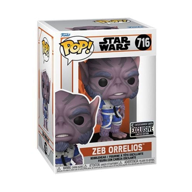 Funko Pop Star Wars Star Wars: The Mandalorian Zeb Orrelios Funko Pop! Vinyl Figure