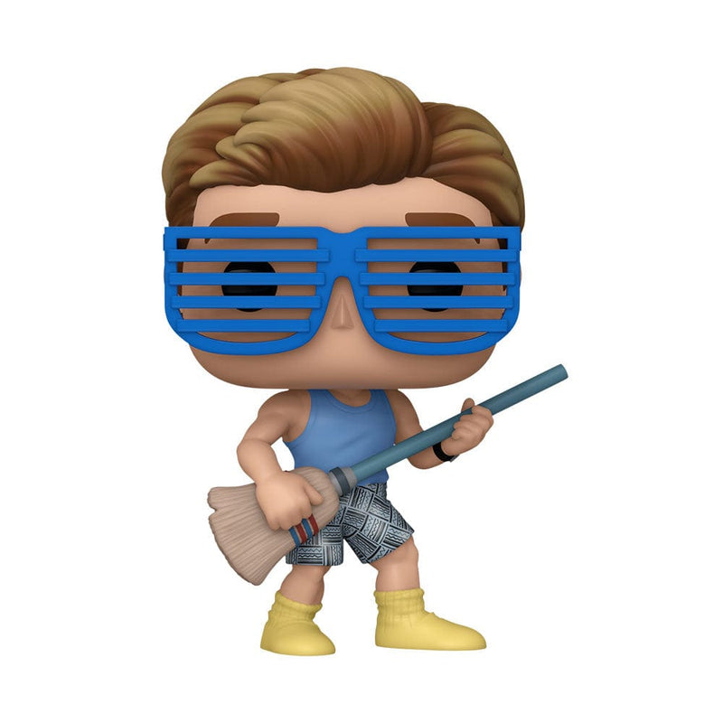 Funko Pop TV Saved by the Bell 30th Anniversary Zach Morris with Broom Funko Pop! Vinyl Figure