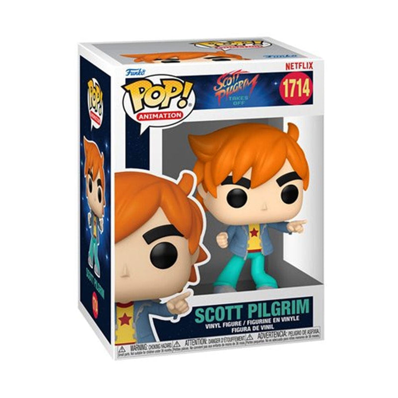 Funko Pop TV Scott Pilgrim Takes Off Scott Pilgrim Pointing Funko Pop! Vinyl Figure