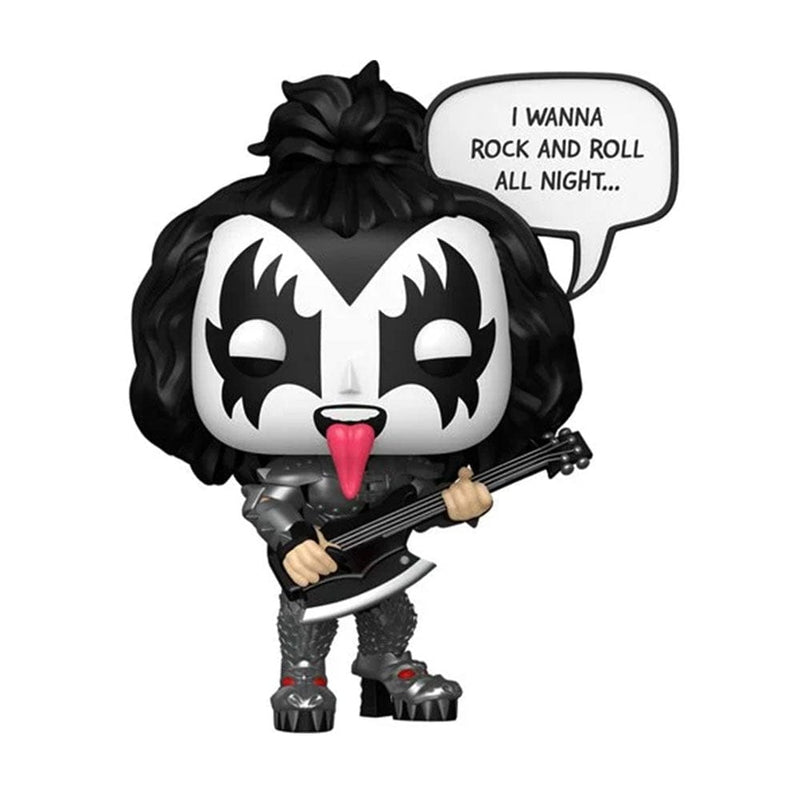 KISS The Demon Rock and Roll All Nite Pop! Sayings Funko Pop! Vinyl Figure