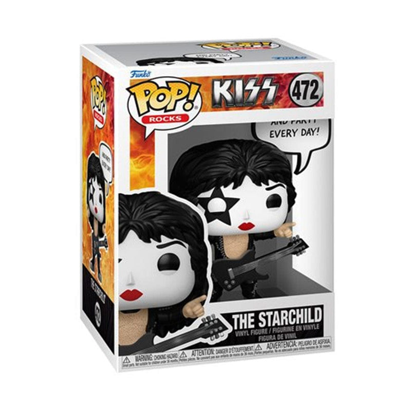 KISS The Starchild Rock and Roll All Nite Pop! Sayings Funko Pop! Vinyl Figure