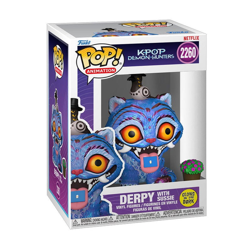 KPop Demon Hunters Derpy with Sussie Glow-in-the-Dark Funko Pop! Vinyl Figure