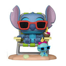 Lilo & Stitch Stitch in Sunlounger Premium Funko Pop! Vinyl Figure