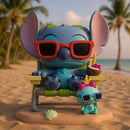 Lilo & Stitch Stitch in Sunlounger Premium Funko Pop! Vinyl Figure