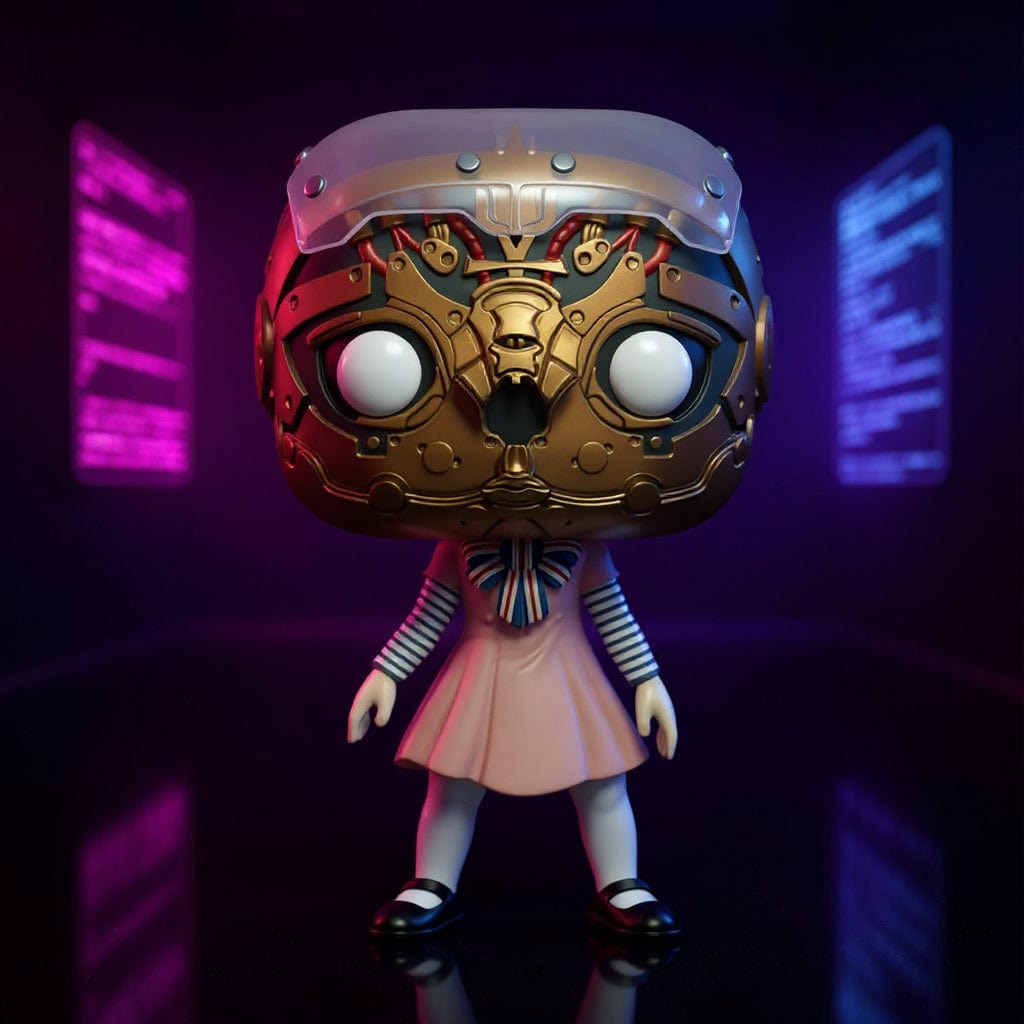M3GAN Metallic Funko Pop #1903 | Entertainment Earth Exclusive