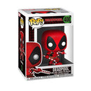 Marvel Holiday Deadpool with Candy Canes Funko Pop! Vinyl Figure