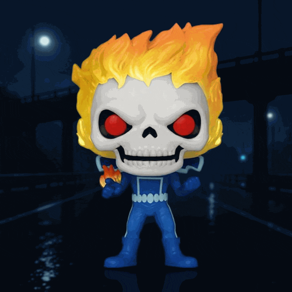 Ghost Rider Glow | Marvel Strange Tales Funko Pop #1559 EE Exclusive