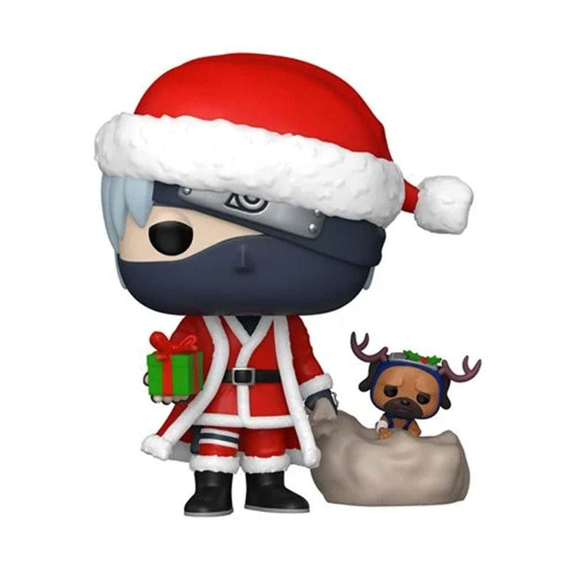 Naruto: Shippuden Kakashi Hatake with Pakkun (Holiday) Funko Pop! Vinyl Figure Plus