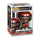 NFL Bengals Ja'Marr Chase (Clear Visor) Funko Pop! Vinyl Figure