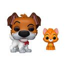Oliver and Company Dodger with Oliver Funko Pop! Vinyl Figure and Buddy